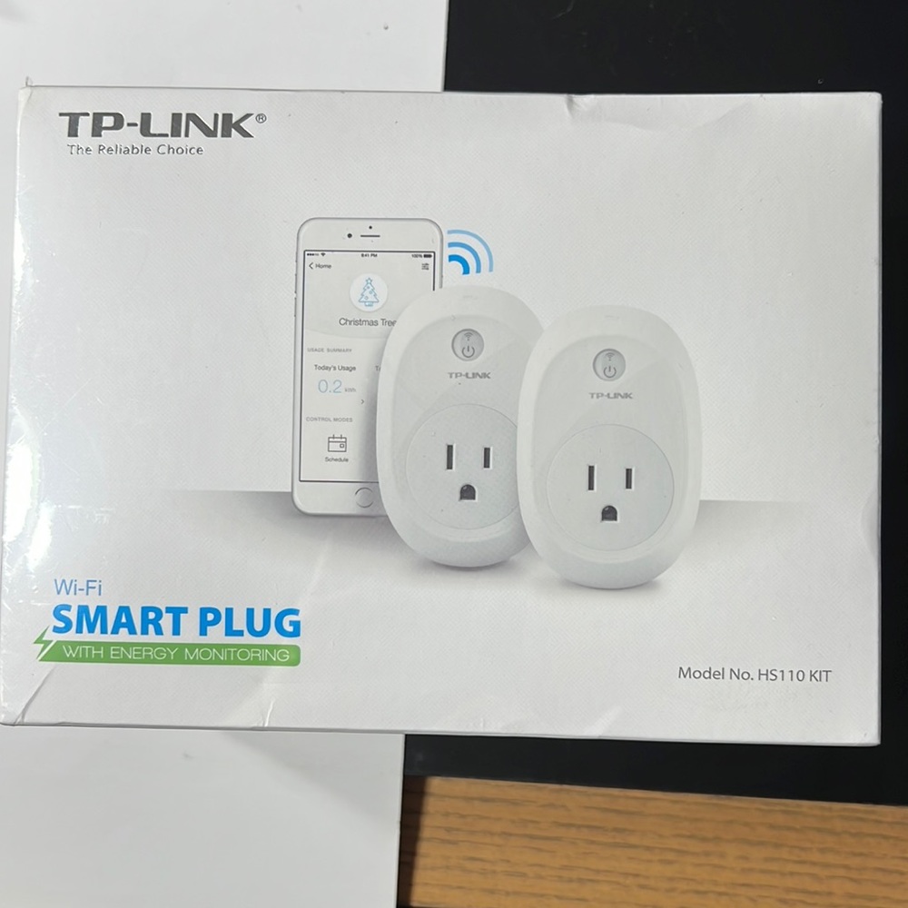 TP-Link WiFi smart plugs with energy monitoring